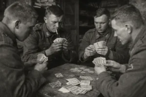 korttipelit sota-aikana