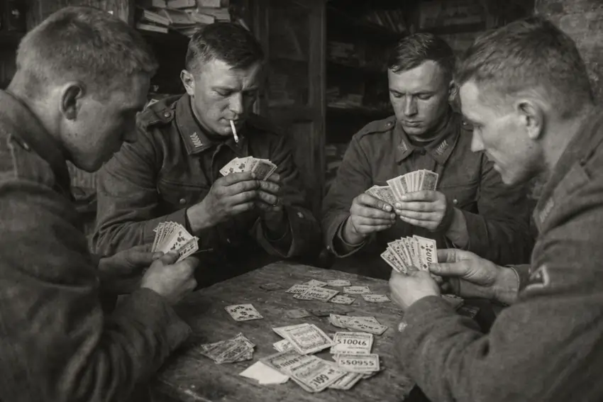 korttipelit sota-aikana