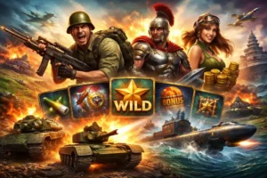 Sotapelit kasinomaailmassa